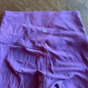 Pink lululemon align leggings
